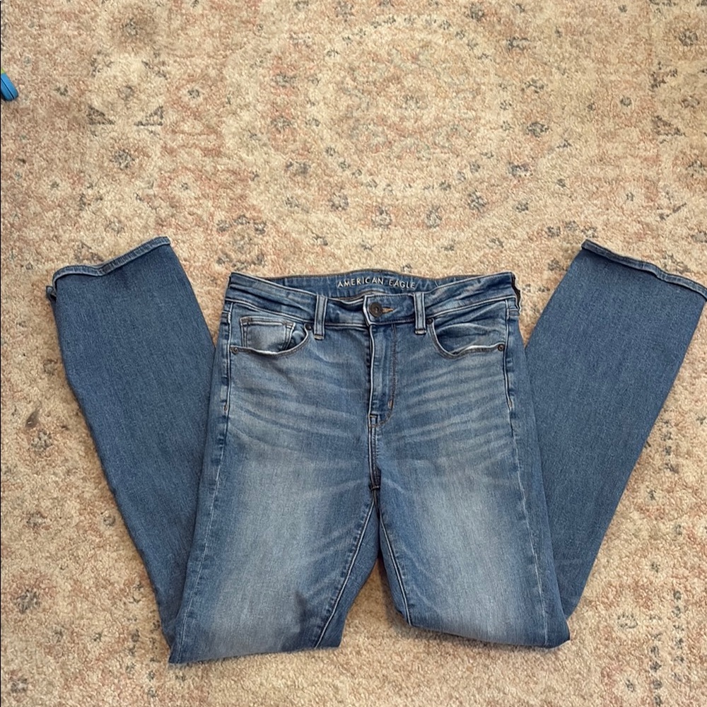 American Eagle Outfitters Blue Skinny Jeans